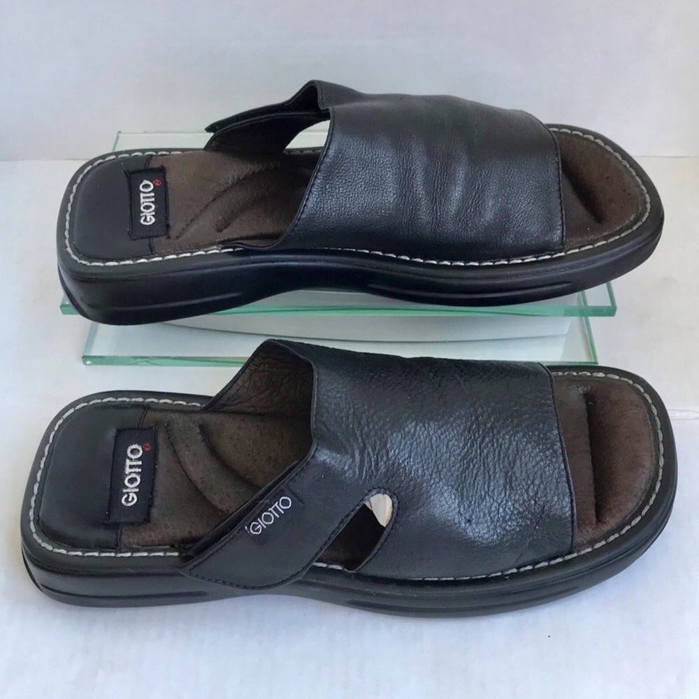 Giotto Men’s Roque Leather Sandals